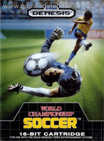 Cover World Championship Soccer for Genesis - Mega Drive